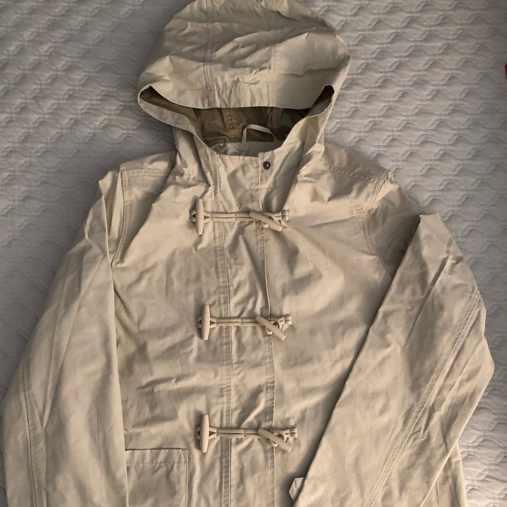 Jack Willis cropped Trench Coat with Toggles